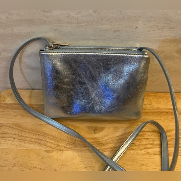 Free People Downtown Double Zip Crossbody
Metallic Boho Minimalist - Picture 4 of 10